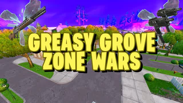 GREASY GROVE ZONE WARS ⭐️ Free For All