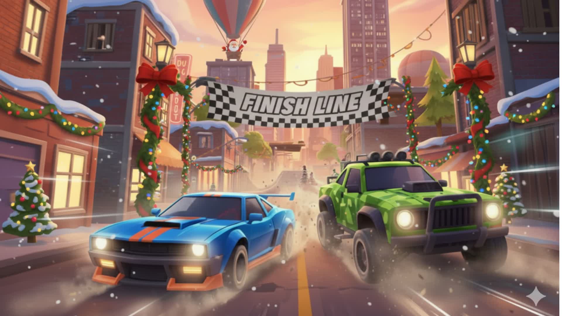 CHRISTMAS MYSTERY RACE!