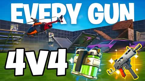 WITH ALL NEW GUNS 4V4 ALL WEAPONS