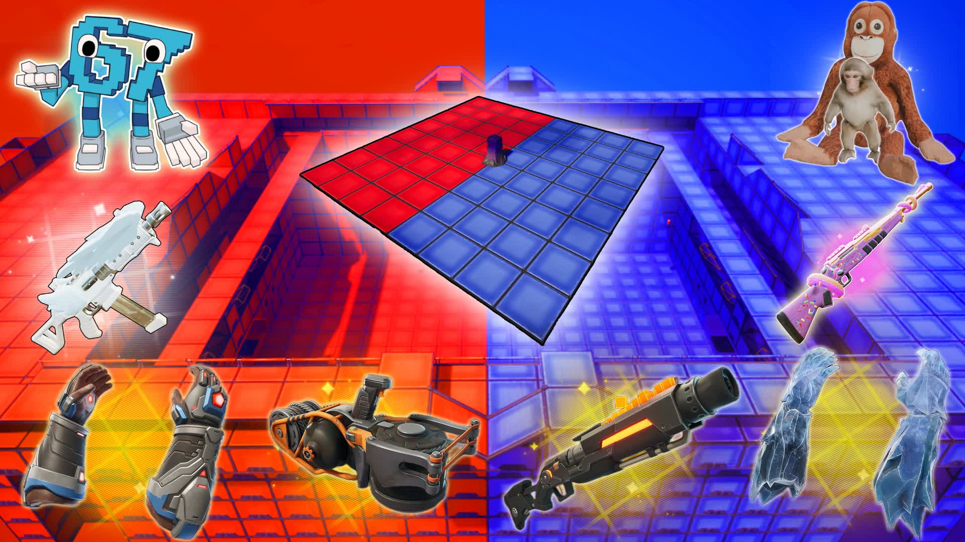 🛡️ ARMORED RED VS BLUE 🔴🔵