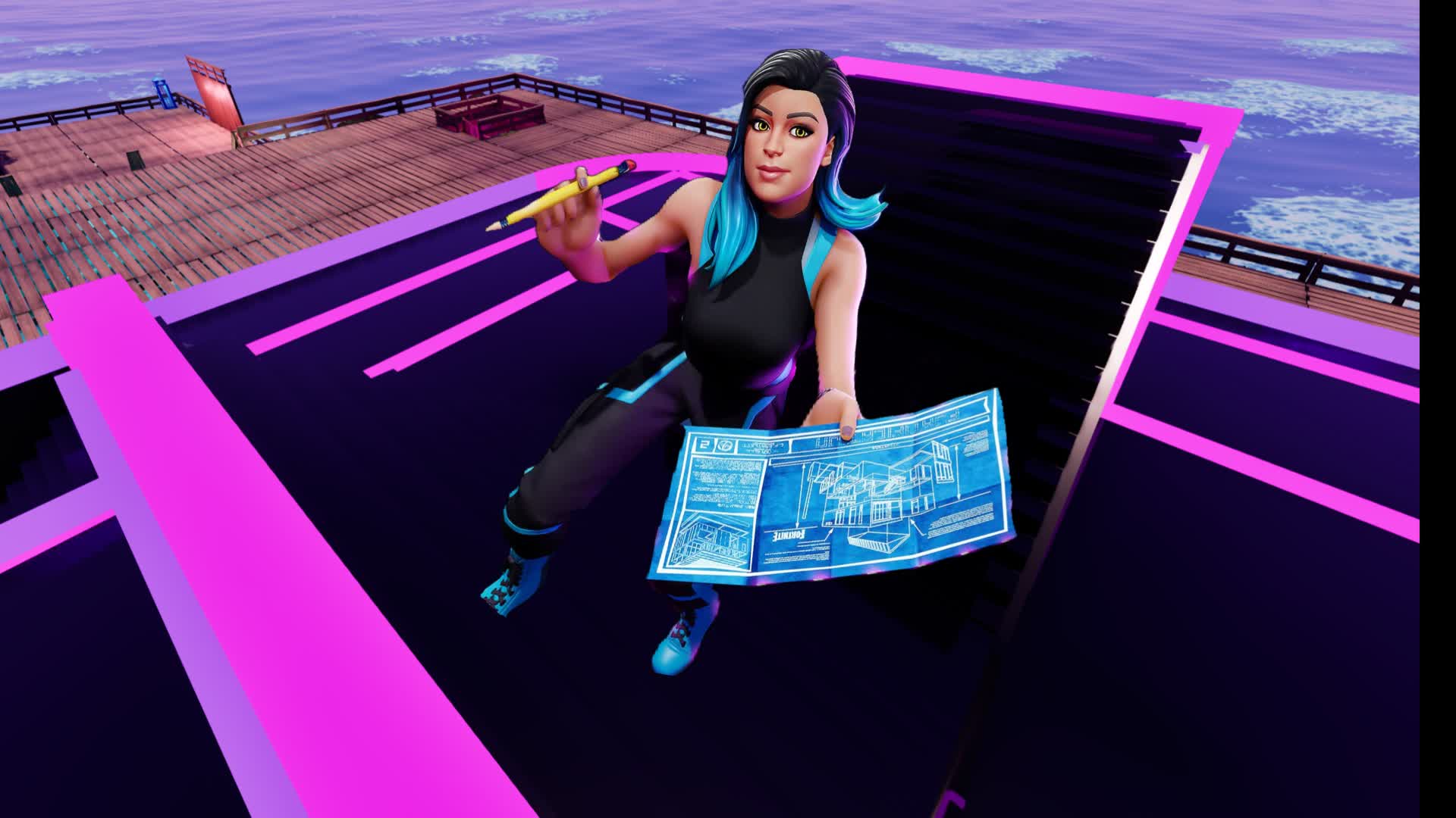 1v1 🌴TROPICAL LIGHT🌴 9497-3388-6948 by wavves - フォートナイト