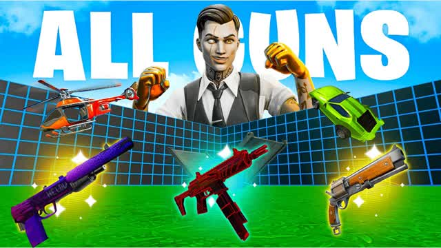 1V1 SUPER ALL GUN & CARS