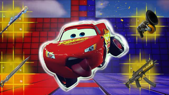 PIXAR CARS 🔴 RED VS BLUE 🔵 MCQUEEN