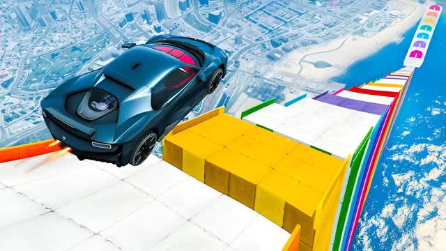MEGA RAMP IMPOSSIBLE CHALLENGE