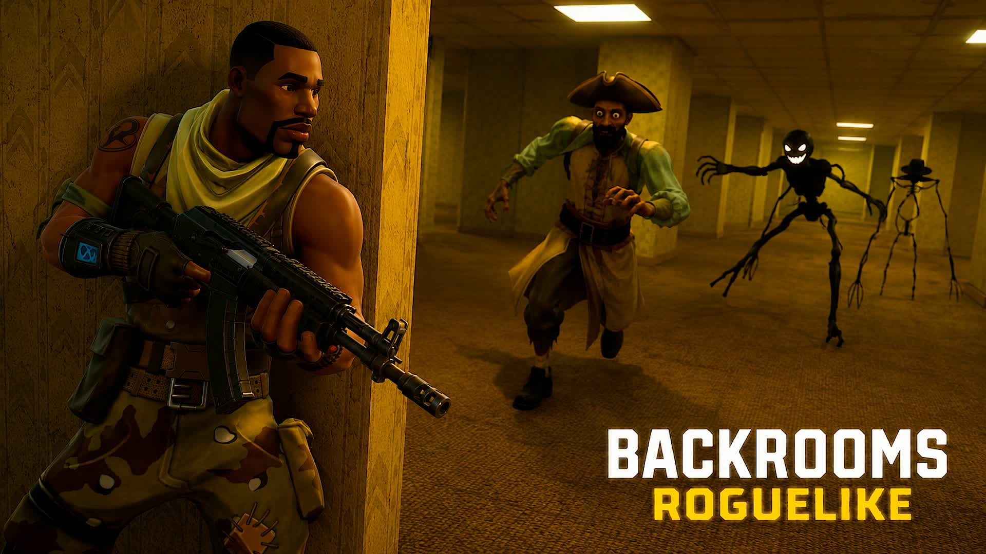 BACKROOMS SURVIVAL CLARK [ROGUELIKE]