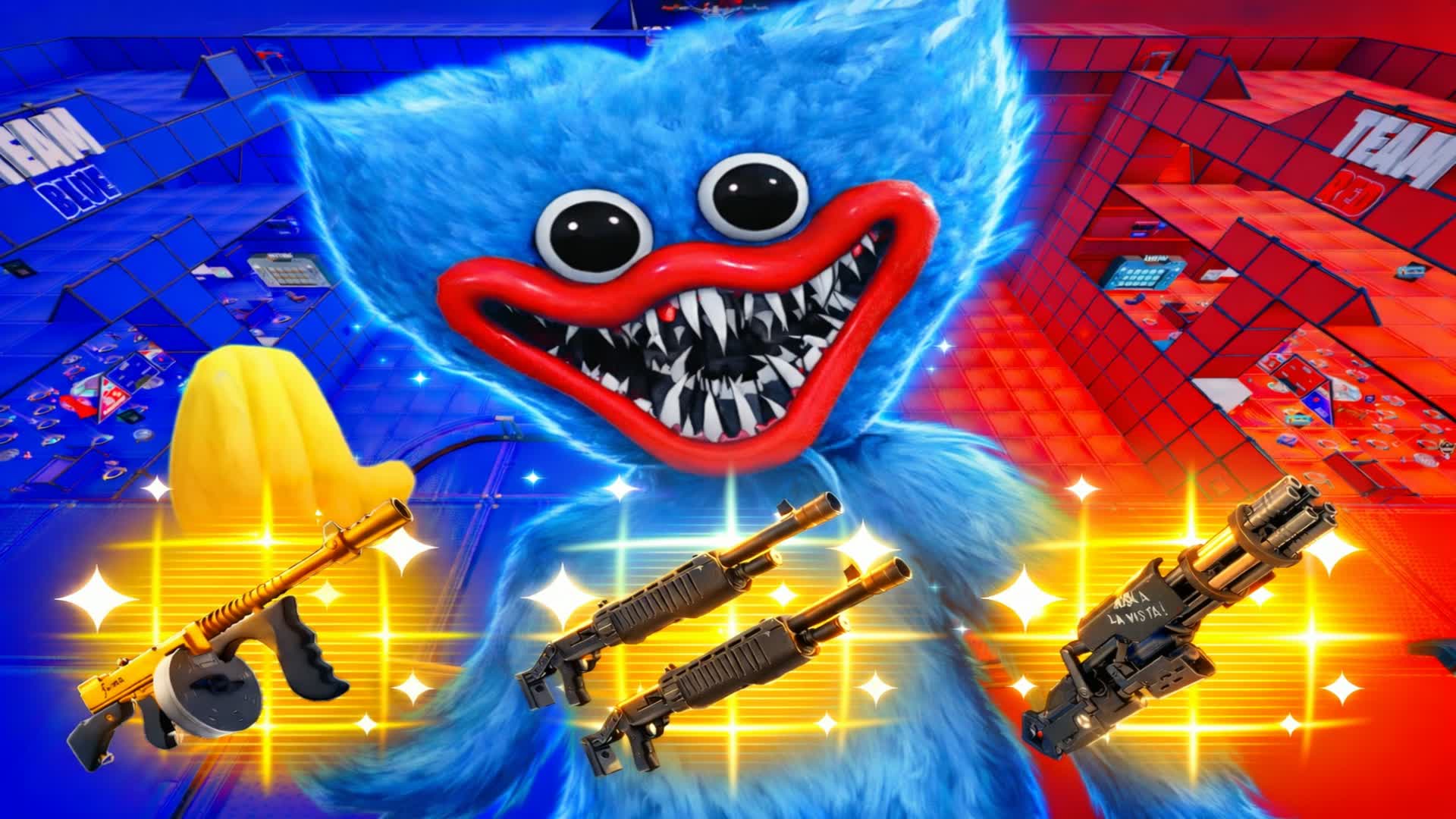 INSANE CONSOLE VS PC⭐️RED VS BLUE🔴🔵