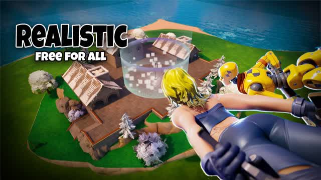 Realistic Island Fights ( 7 Players )