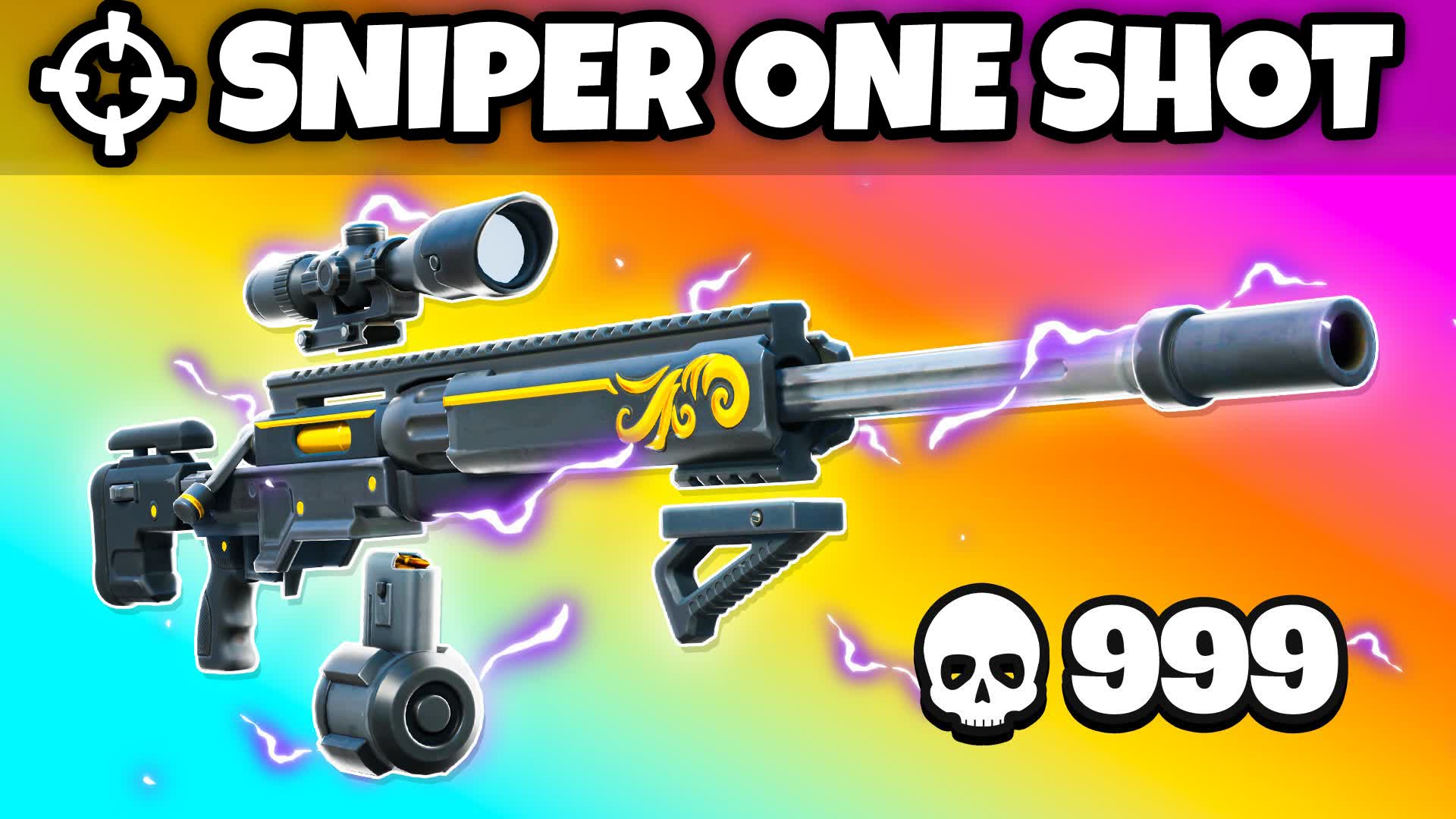 SNIPER ONE SHOT 🎯 TILTED TOWERS 💥