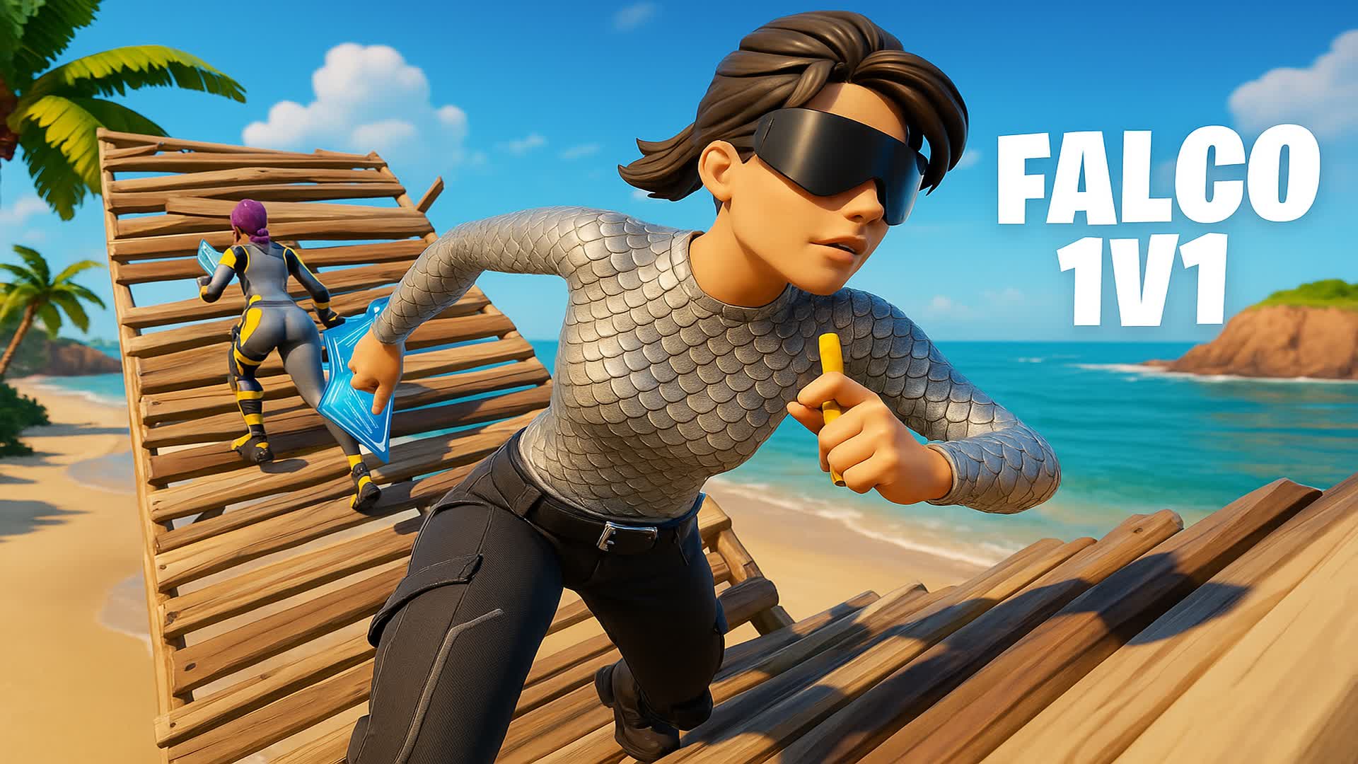 Falco 1v1 Beach Buildfight 🏝️