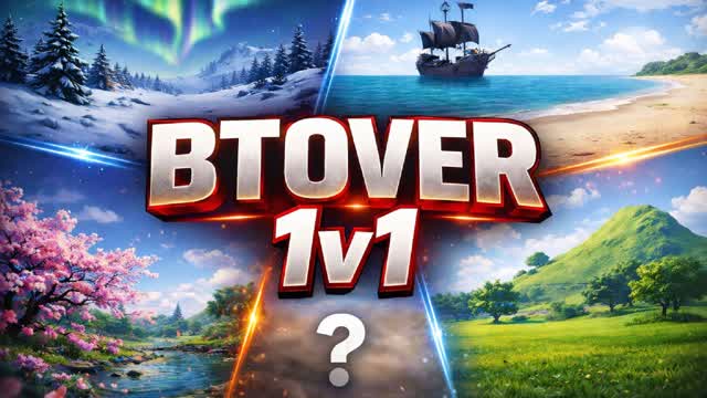 💥BTOVER 1v1 Zero Build 💥