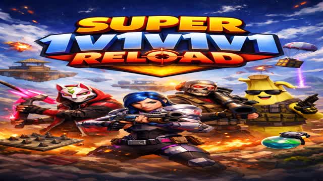 super 1v1v1v1 reload RANKED