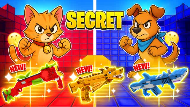 CATS VS DOGS 🔴🔵 SECRET RED VS BLUE
