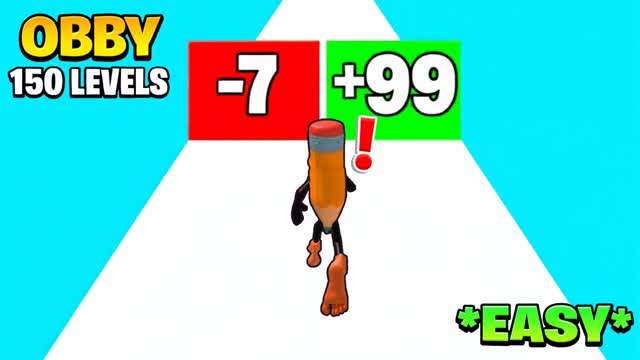 ⭐ FUN OBBY LEVELS 150+ PARKOUR ⭐