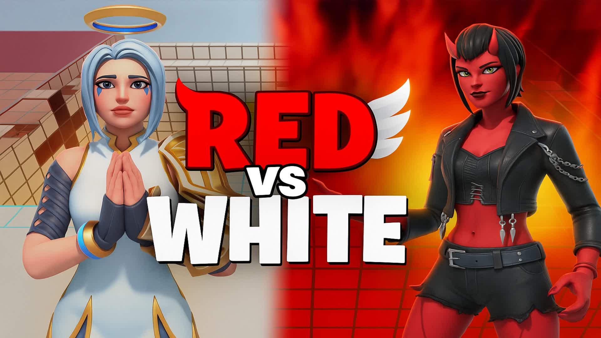 🔴 Super Red VS White 🔘