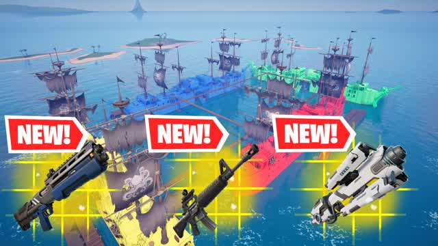 (Non Physics) ☠Pirates Ship BrickBattle⚔