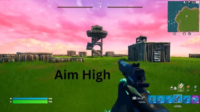 Aim high