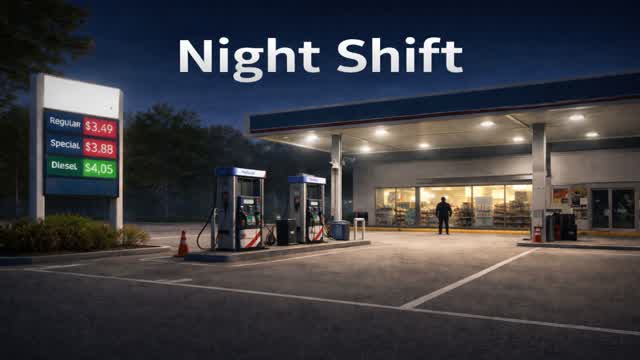 Night Shift: Gas station(HORROR)