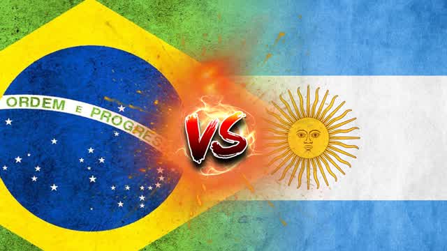 1 VS 1 ARGENTINA BRASIL