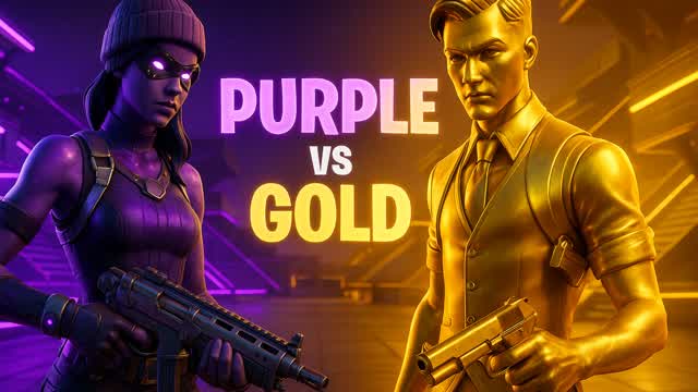 CRAZY PURPLE VS GOLD 💜💛