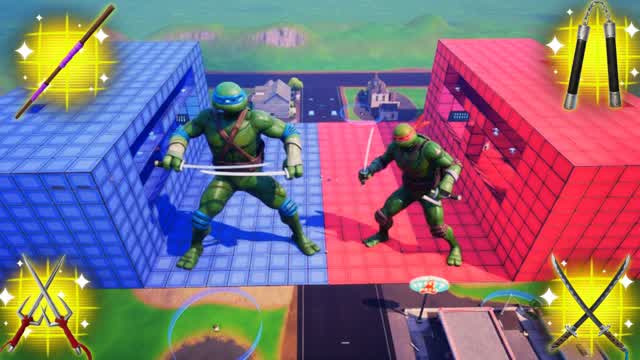 TMNT RED VS TMNT BLUE