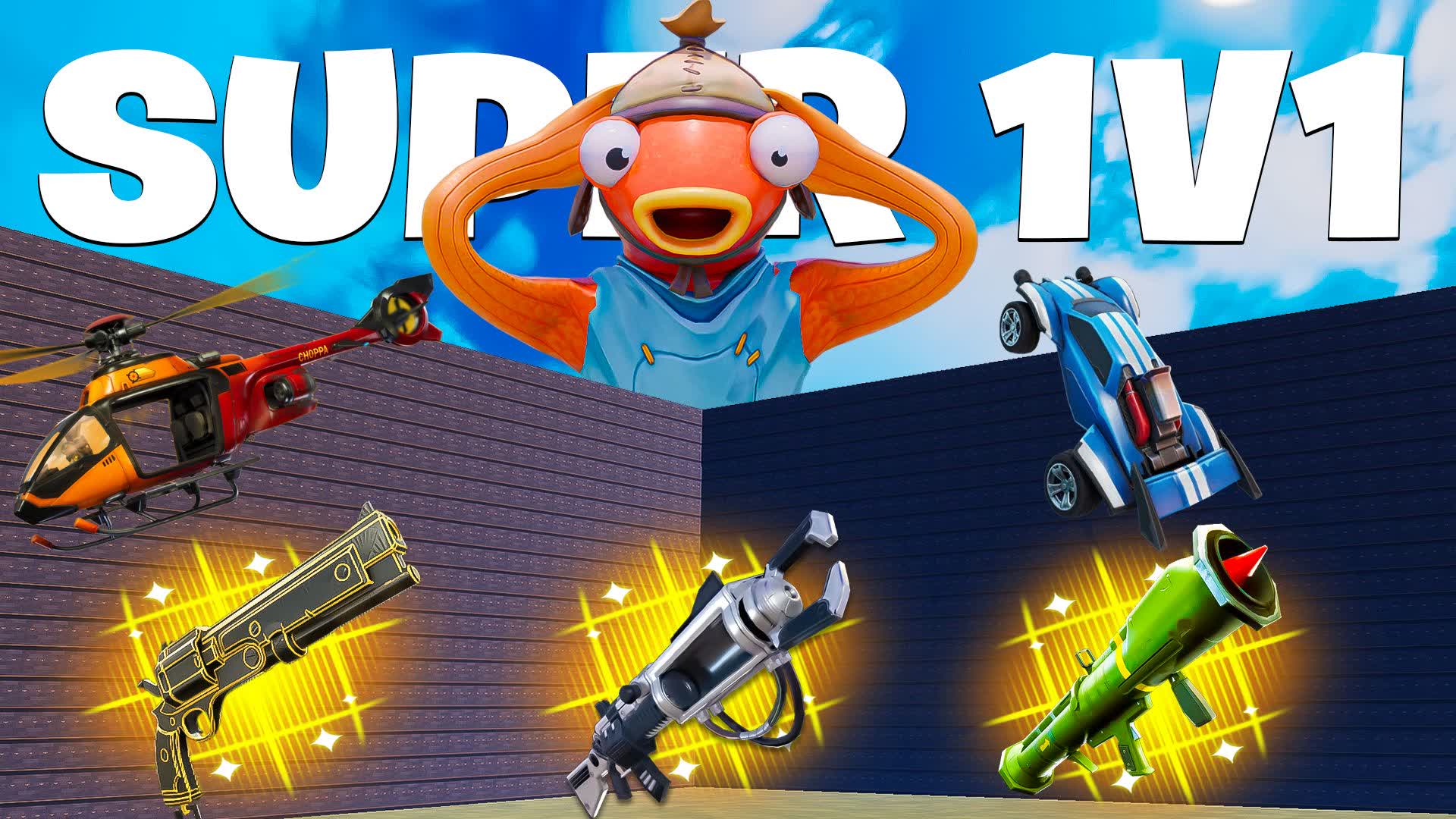 1v1 - ALL WEAPONS ✨ FREE FOR ALL