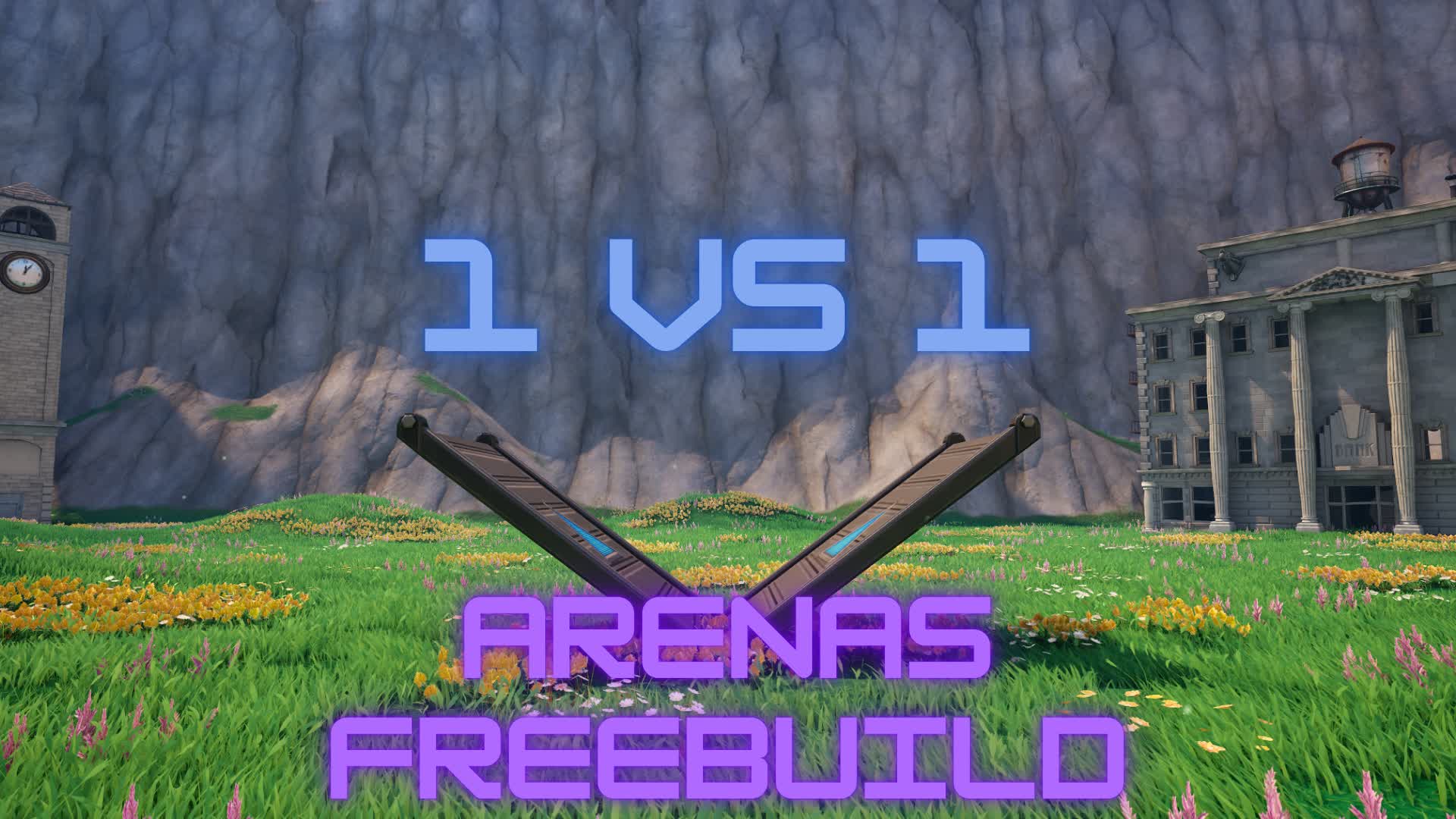 1 対 1 フリービルドアリーナ