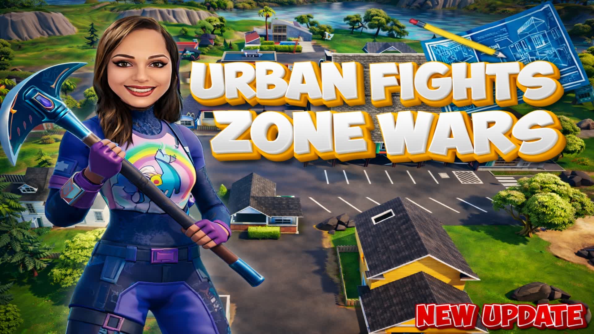 ⚔️Urban Fights – Zone Wars🔥 8101-2422-3321 by luhmdx - Fortnite ...