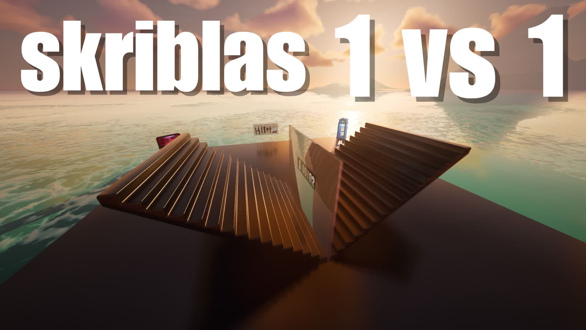 Skribla's clean 1v1 map