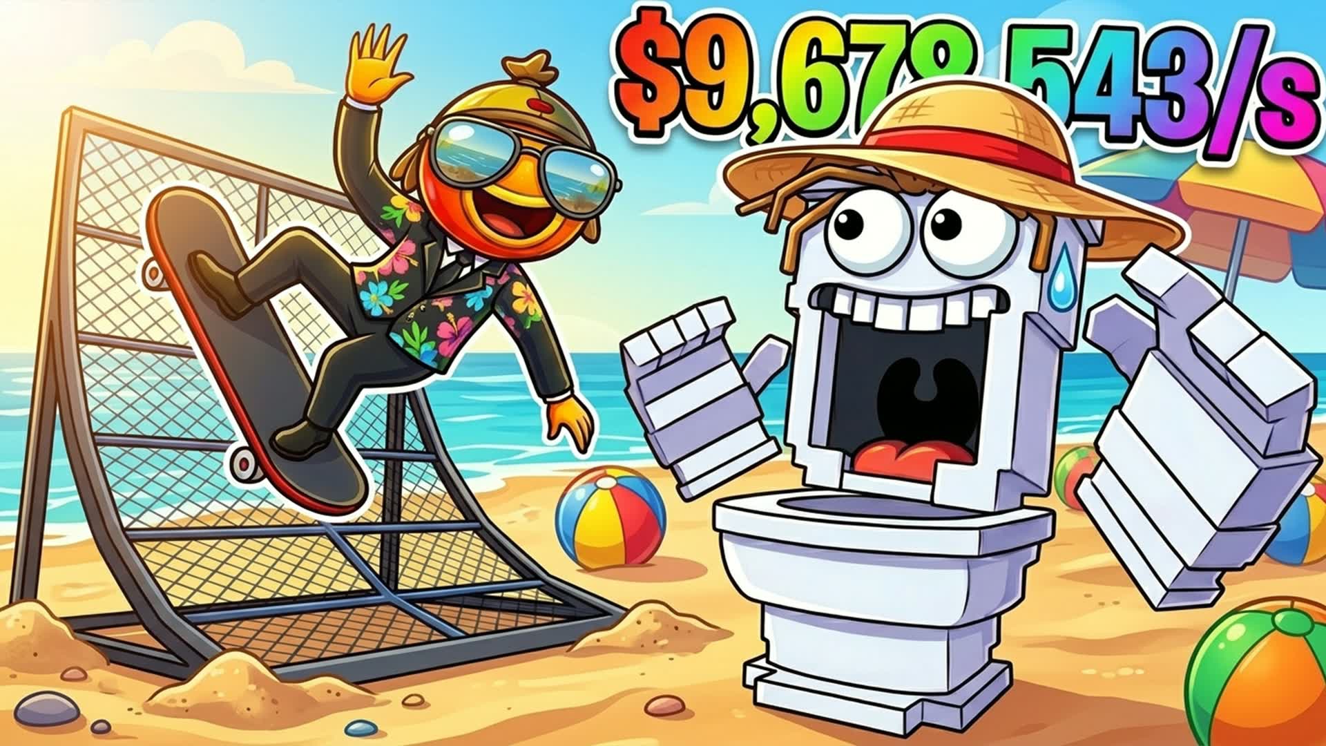 スケボーでブレインロッツ [タイクーン]