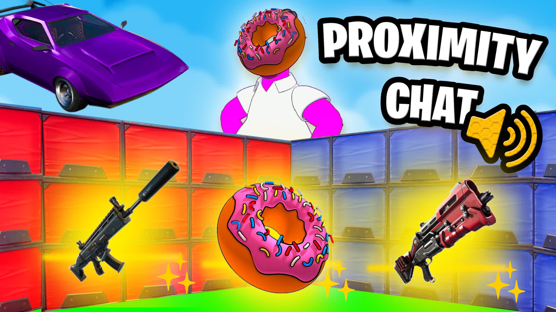 RED VS BLUE (PROXIMITY CHAT)🔴🔵