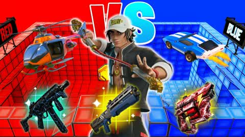 CRAZY RED VS BLUE ARENA