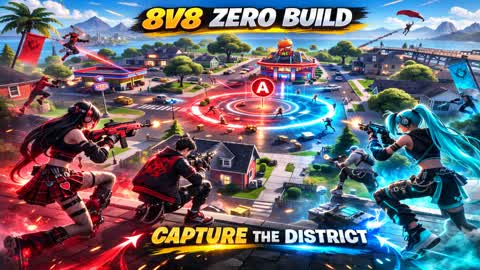 Demon Hunters District 8V8 — Zero Build