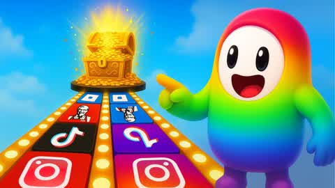 ⭐️ FALL GUYS FUN MINIGAMES ⭐️