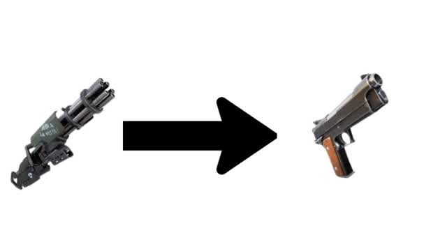 Infinite gun game over 100 guns