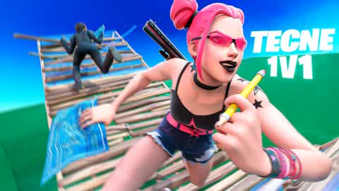 TECNE 1V1 BUILD FIGHTS (200 PUMPS)