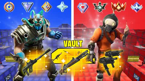 RED VS BLUE GUN GAME HERO TEAMS PVP 🔴🔵