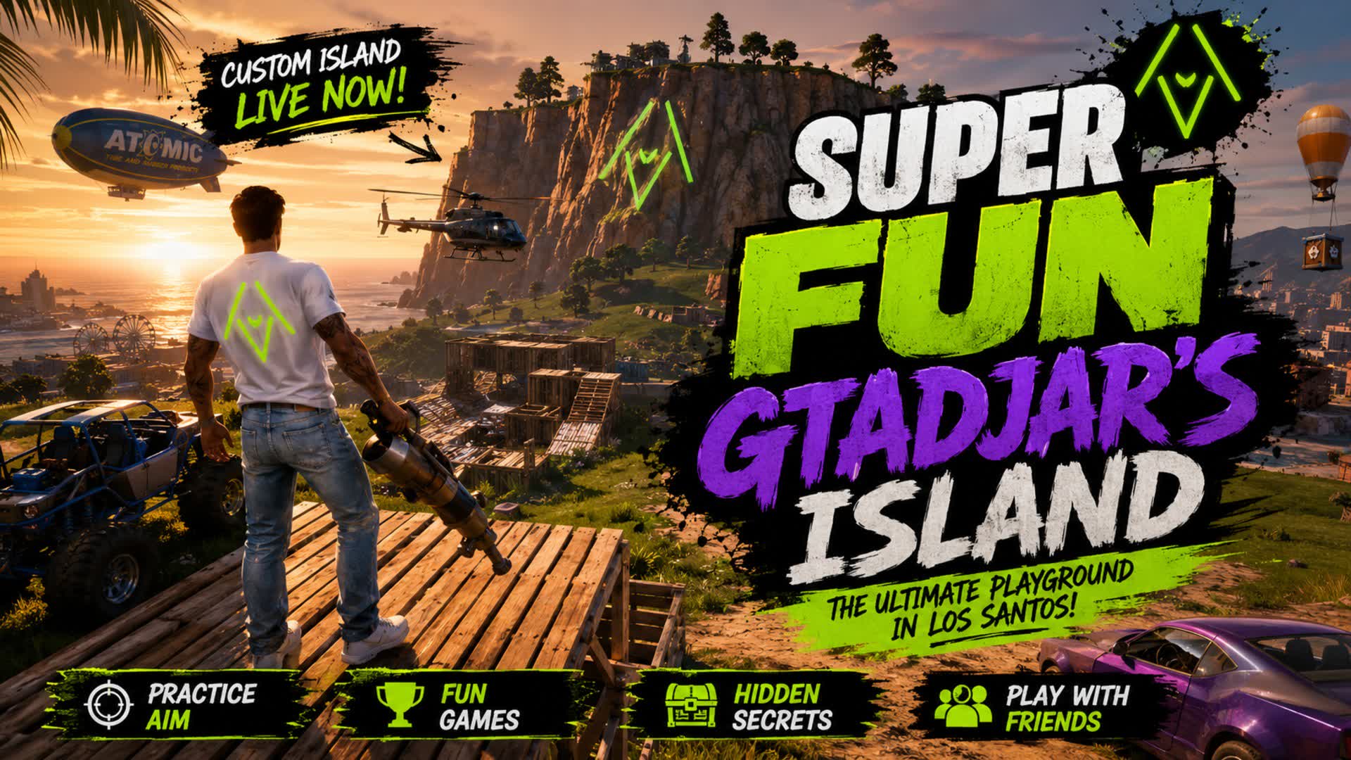 SuperFun Gtadjar's Island