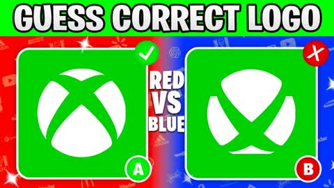 GUESS THE LOGO RED VS BLUE 🔴🔵 QUIZ