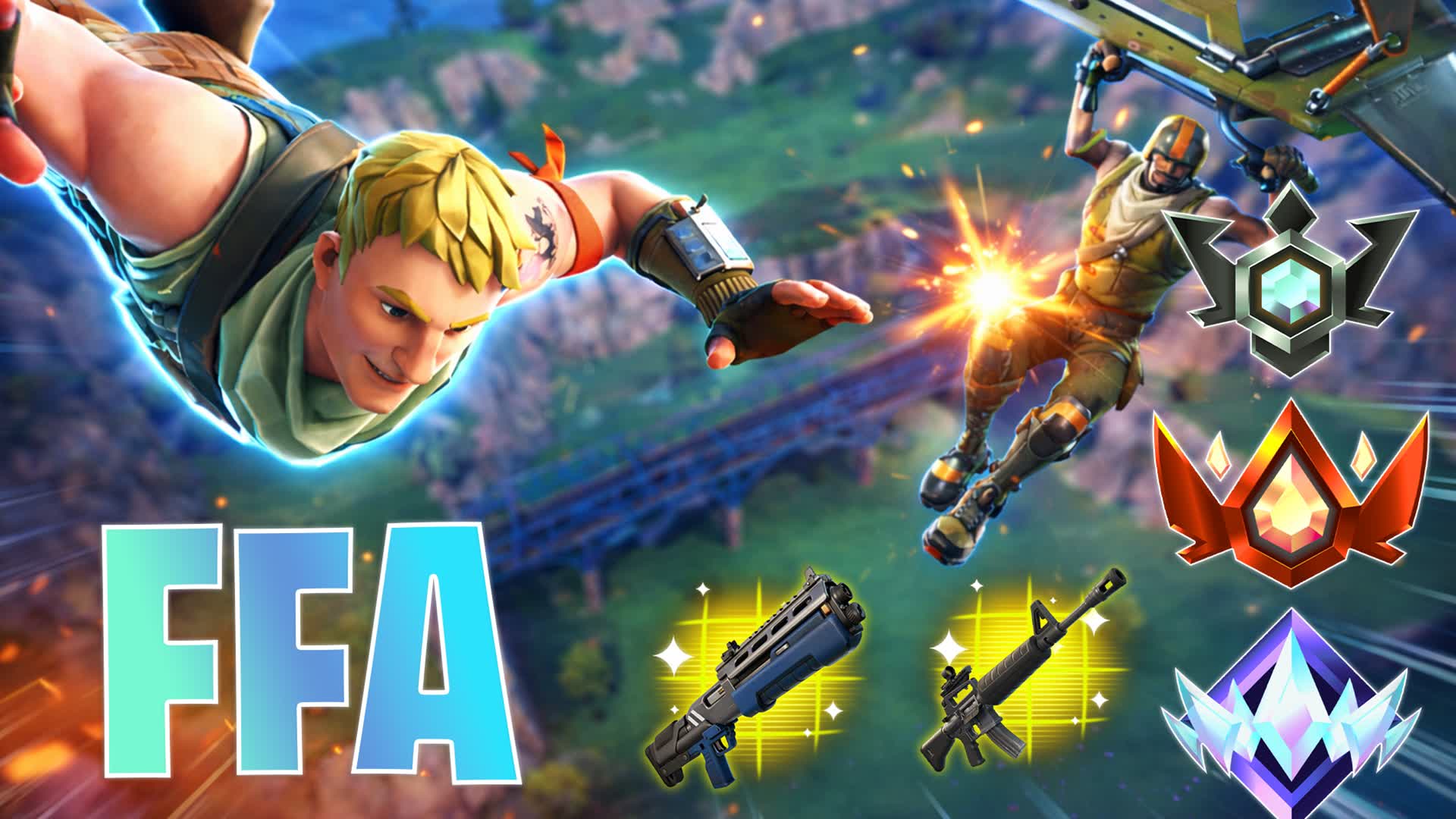 REALISTIC PVP RANKED FREE FOR ALL