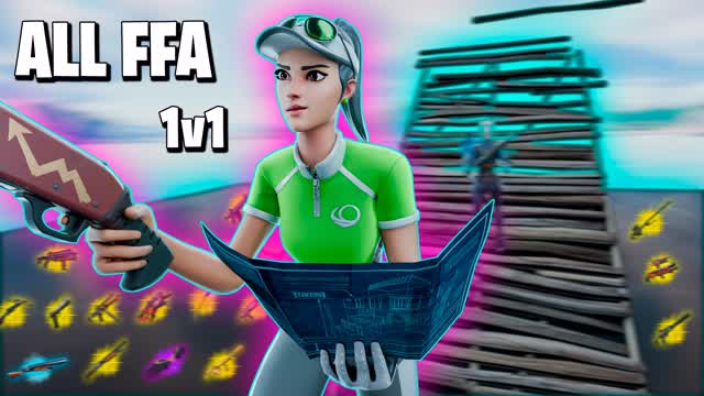 ALL WEAPONS & ITEMS 1V1 FFA