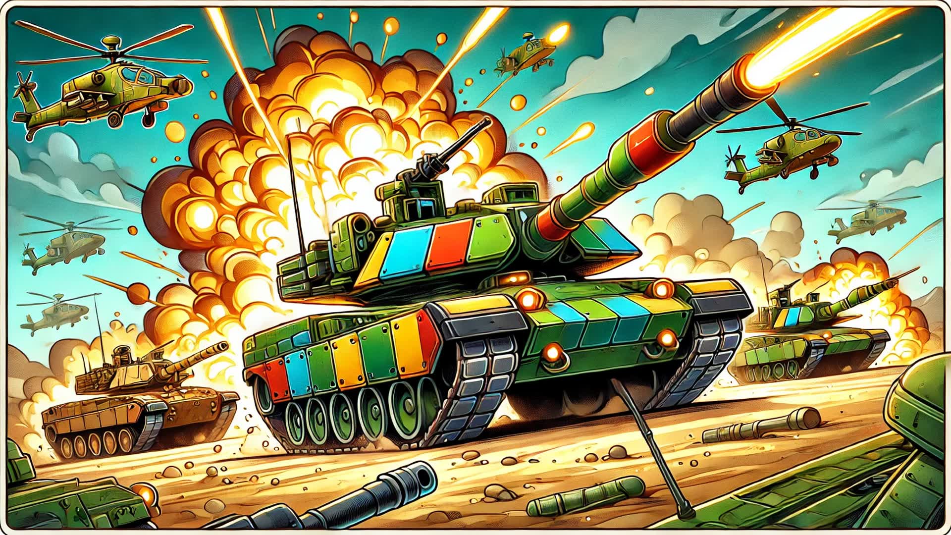 TANKS - FREE FOR ALL