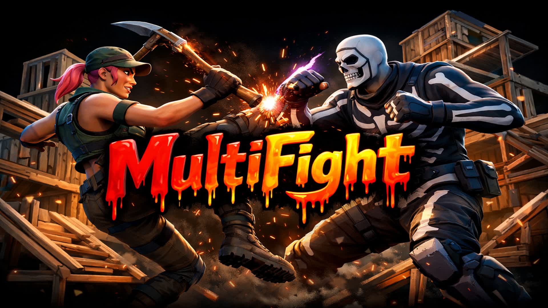 multi Zone de fight avec construction