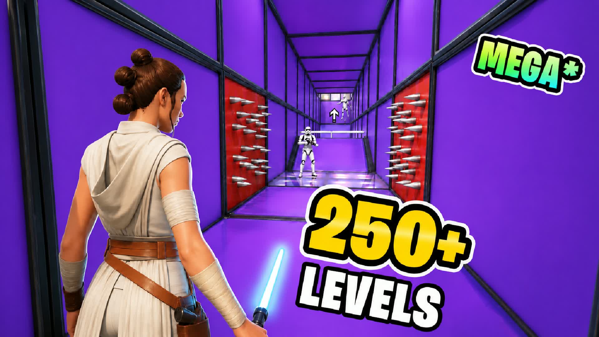 🛸STAR WARS PARKOUR 250+🛸REY