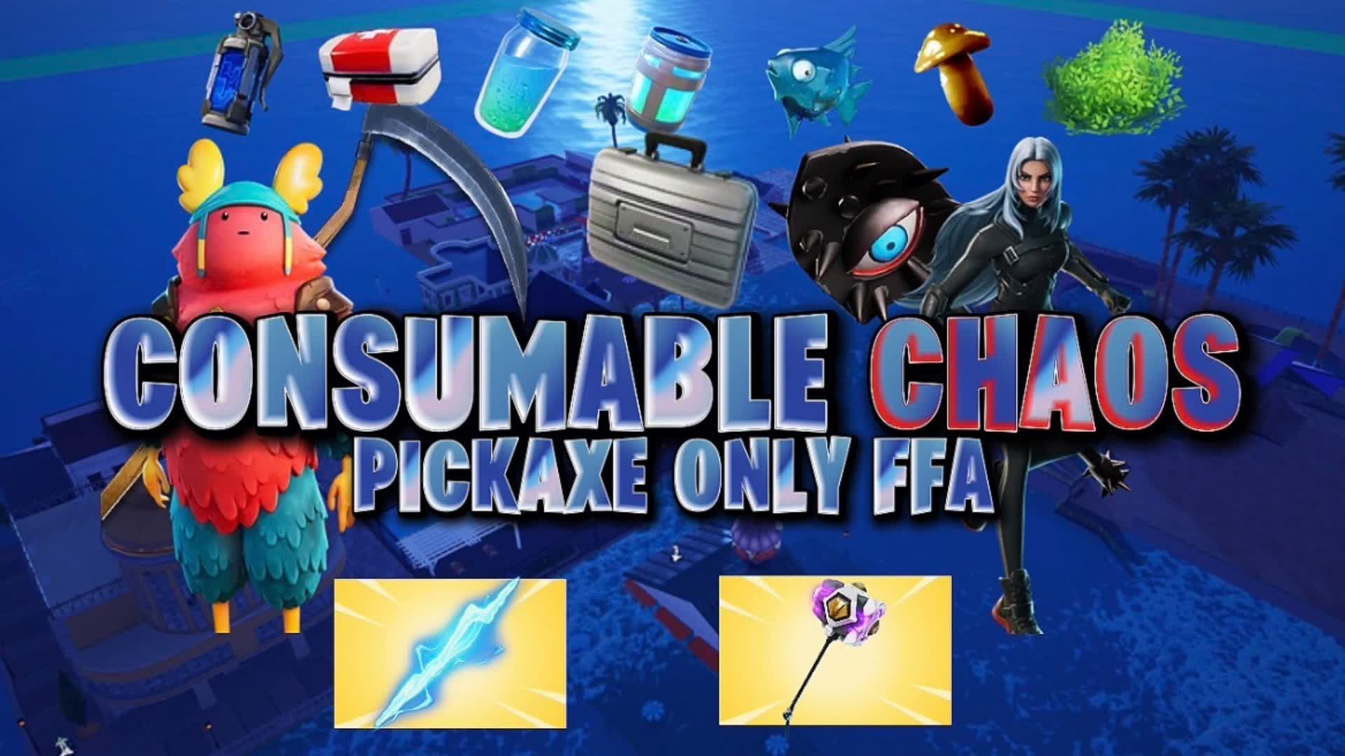 消耗品カオス！ ピックアックス限定のFFAカップ！