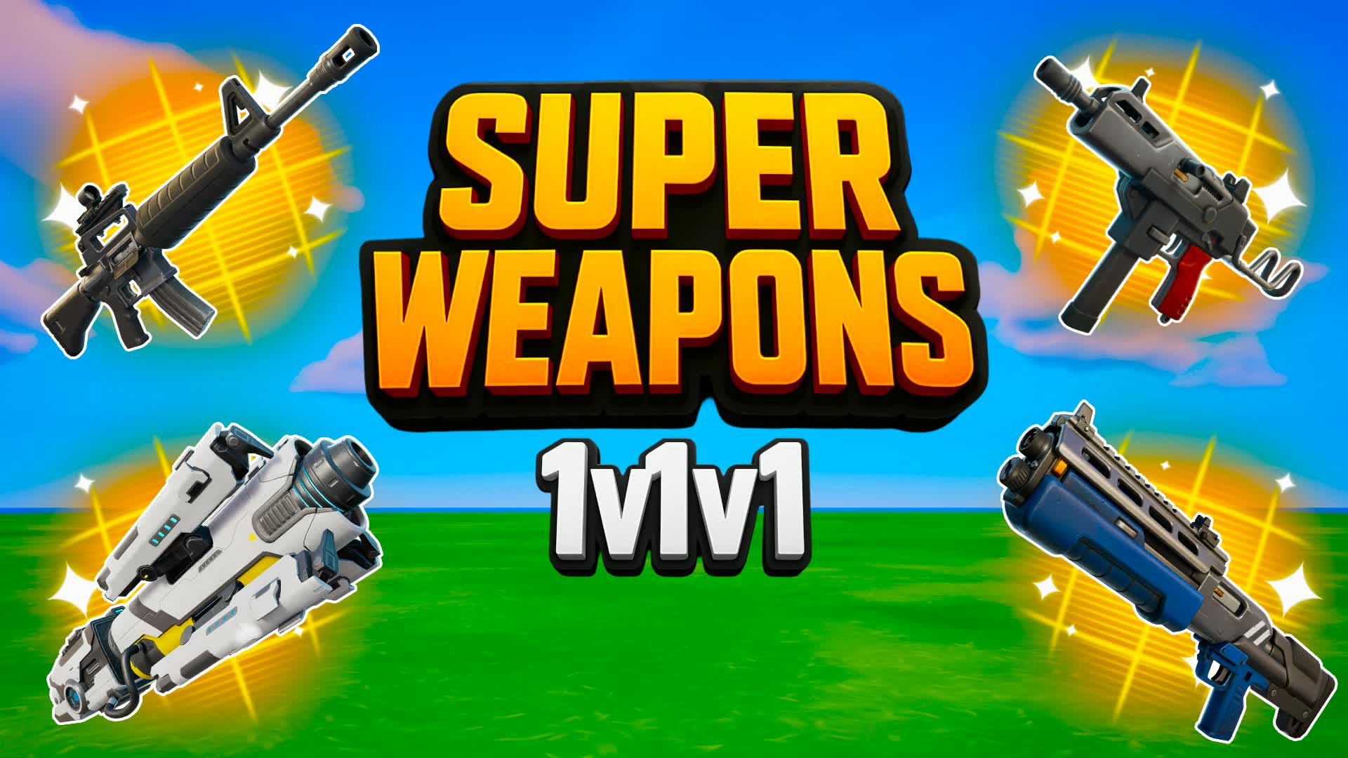 1v1v1 Super Weapons FFA