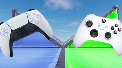 PLAYSTATION X XBOX 1V1 MINI BUILD FIGHT