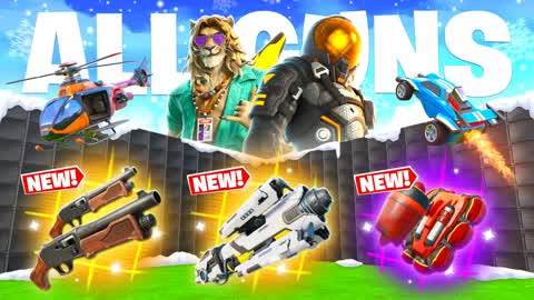 MEGA 1V1 ALL GUNS & VEHICLES