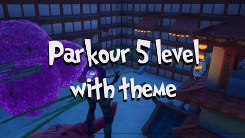 Parkour 5 level with theme
