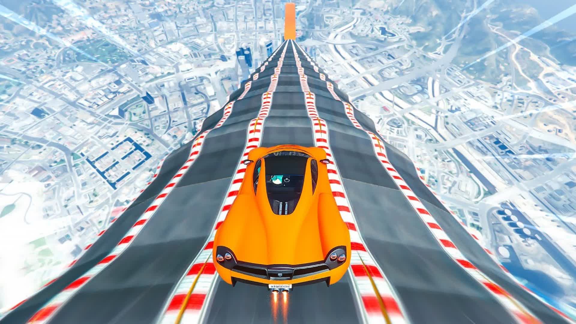 Extreme Mega Ramp