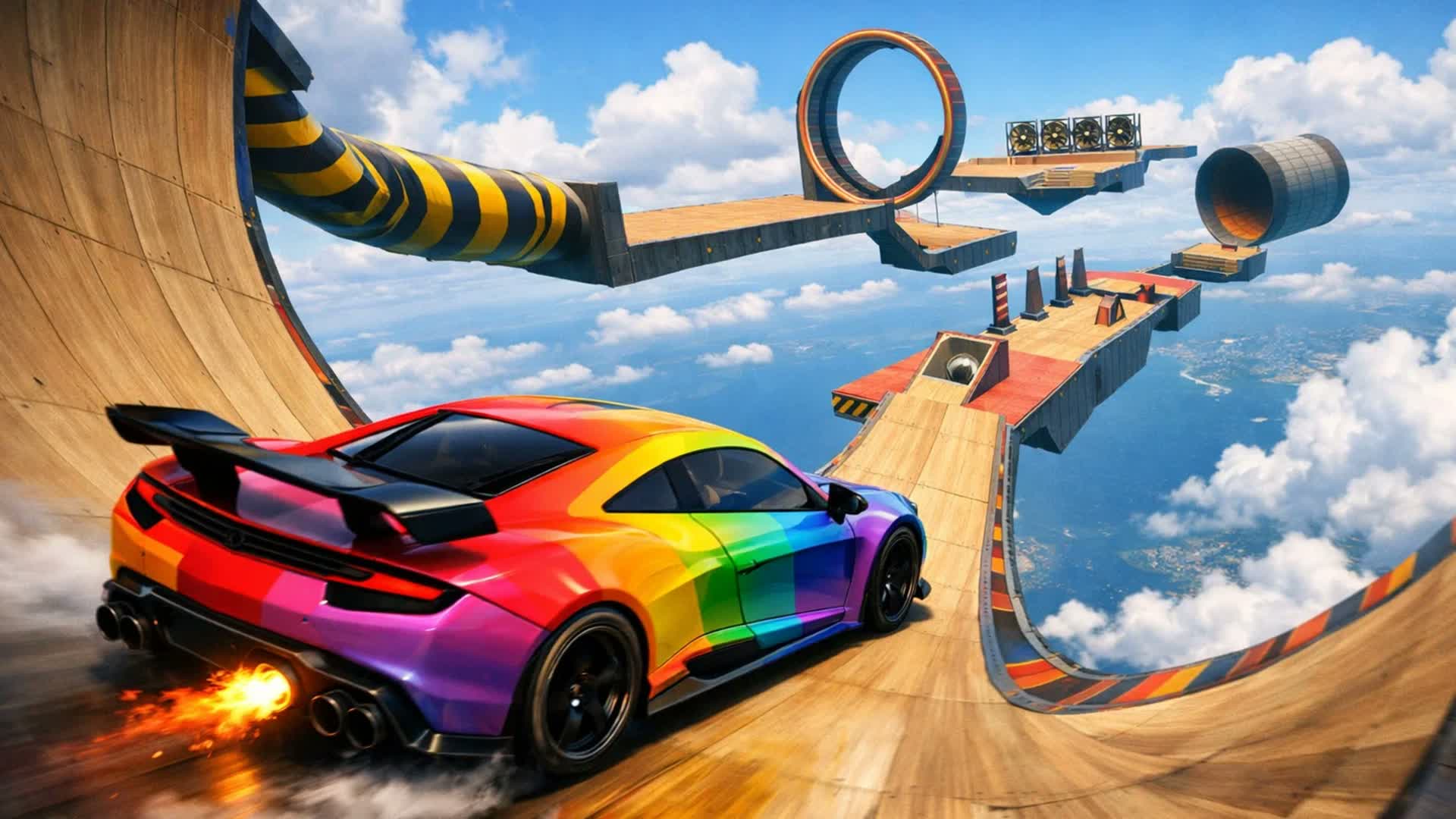 Crazy Car Parkour Obby
